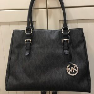 Michael-Michael Kors Logo Satchel